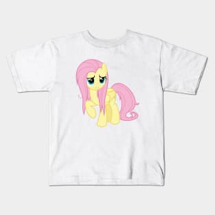 Weary Fluttershy Kids T-Shirt